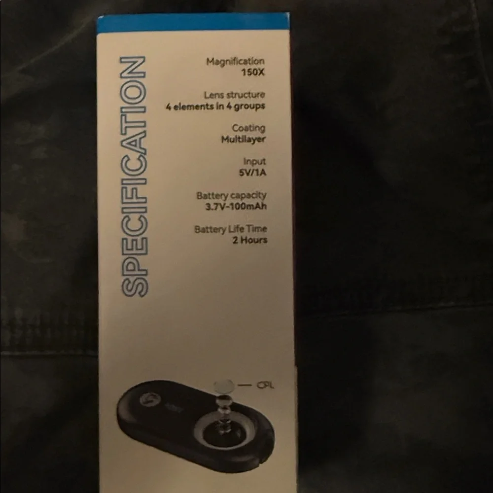 Apex PhoneMicro 5 Lens with Black and White Design